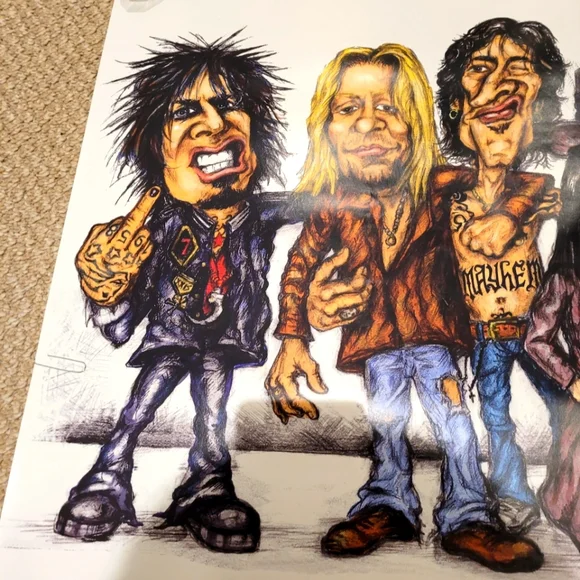 Motley Crue Final Tour poster - Picture 7 of 8
